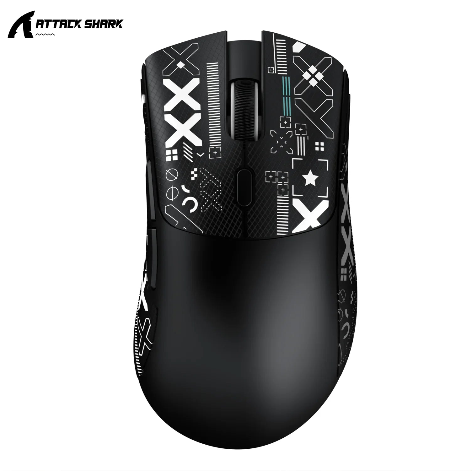 R1 X11 Wireless Gaming Mouse, 18K DPI PAW3311, Tri-Mode Bluetooth/2.4Ghz/Wired, Lightweight, Macro Gaming Mouse