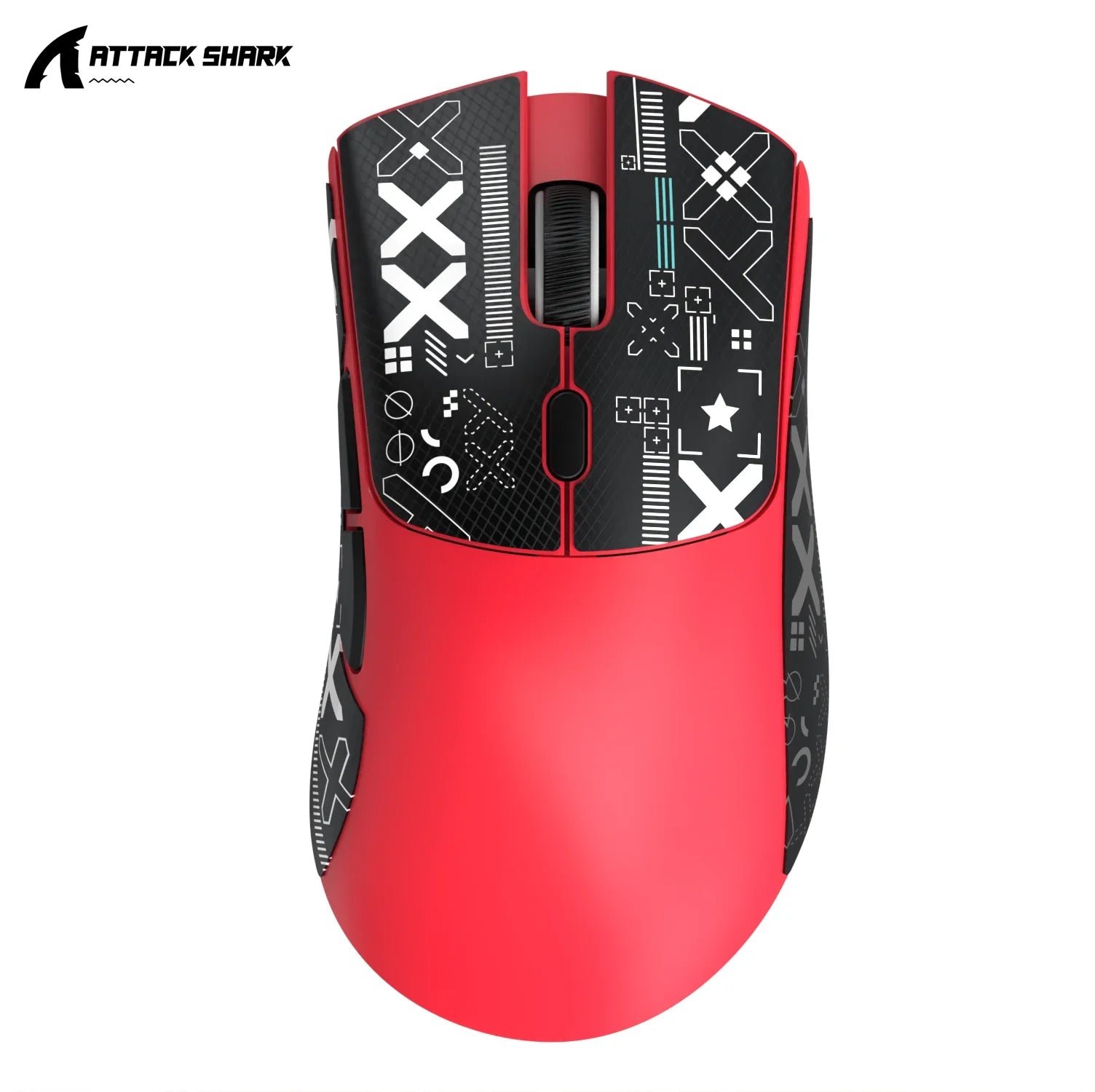 R1 X11 Wireless Gaming Mouse, 18K DPI PAW3311, Tri-Mode Bluetooth/2.4Ghz/Wired, Lightweight, Macro Gaming Mouse